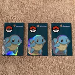 新品 ポケットモンスター ステッカー ゼニガメ 3枚セットのサムネイル