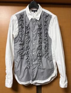 COMME des GARCONS HOMME PLUS ドッキングフリルシャツ - メルカリ