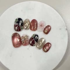 成人式ネイルチップ　振袖　成人式　袴　卒業式　zmのサムネイル