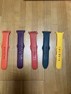 Apple Watch用 シリコンバンド 5本セットのサムネイル