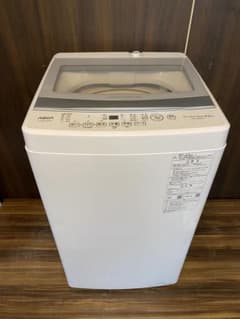 全自動洗濯機 アクア 6kg 2024年製 AQW-S6PBK 生活家電 - メルカリ