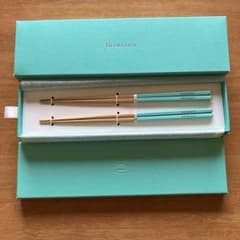 Tiffany & Co. ティファニーブルー夫婦箸 2本セット Tiffany & Co. ティファニーブルー 夫婦箸2本セット - メルカリ