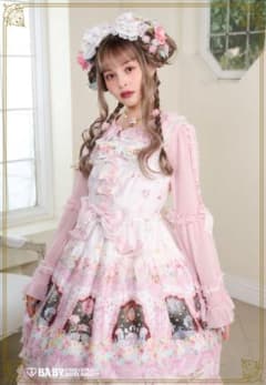 BABY 夢色に花舞うPrincessGardenParty JSK 白 ピンク - メルカリ