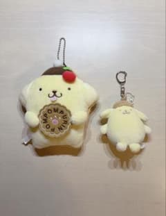 【2個セット】ポムポムプリン アイシングクッキー マスコットキーホルダーのサムネイル