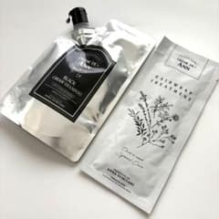 未使用品】クレムドアン ブラッククリームシャンプー+ヘアラップ