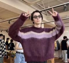 NKNIT wave pattern mohair KNIT サイズ1のサムネイル
