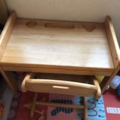 大和屋　ブォーノアミーチェ　幼児用　机　椅子のサムネイル
