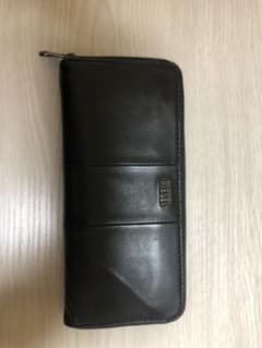 まーちん様専用DIESEL 長財布　ブラックのサムネイル