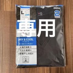 GUNZE YG メンズVネック半袖シャツのサムネイル