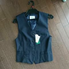 ブランド事務服 セット　ベスト　ブラウス　スカート　カーディガン　4点のサムネイル