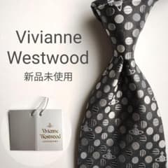美品✨Vivienne Westwood ネクタイ　オーブ　ジャガード　黒 Vivienne Westwood ヴィヴィアン ウエストウッド ネクタイ 新作