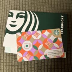 Starbucks スタバカード カラフル期間限定デザイン　残高なしのサムネイル