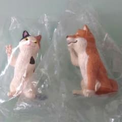 【ピースするどうぶつ】いぬ＆ねこのサムネイル