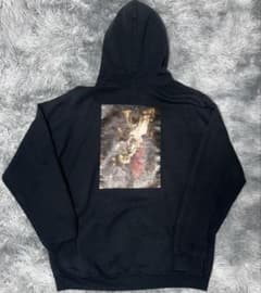 古着　アートプリント パーカー ブラック Rept Garbensのサムネイル