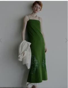 CUTWORK LACE SWEAT DRESS  AMERIのサムネイル