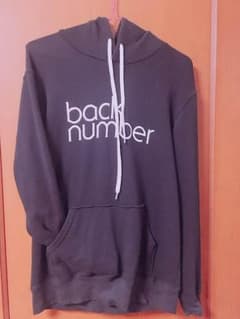 back number パーカーのサムネイル