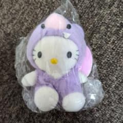ハローキティ ラベンダー ぬいぐるみ マスコット 北海道限定のサムネイル