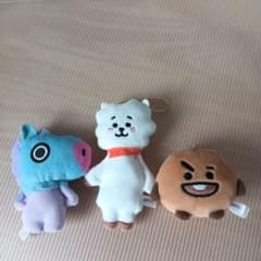 BT21 Plush Mascot Set of 3