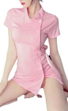 セクシーナース服 コスプレ衣装 ピンクのサムネイル