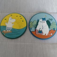 무민 고무 코스터