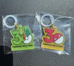 ポケモン30周年 メモリアルチャーム 2種セットのサムネイル