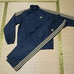 《わっちやん様専用》 アディダス  ナイロン ジャージ 上下  M・Oのサムネイル