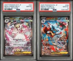 PSA10 連番】メガサーナイトex SAR &メガルカリオex SAR - メルカリ