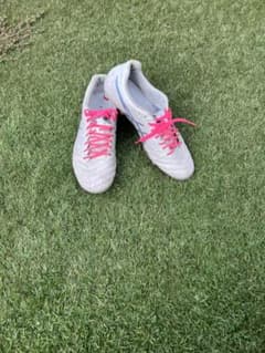 DSライト X-FLY 4　ホワイト×ピンクグロウ　【asics|アシックス】のサムネイル