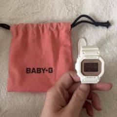 BABY-G ホワイト デジタル腕時計 収納袋付きのサムネイル
