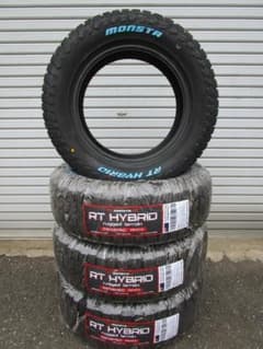 送料込み☆モンスタRTハイブリッド　215/65R16C　ハイエース 送料込み☆モンスタRTハイブリッド 215/65R16C ハイエース - メルカリ