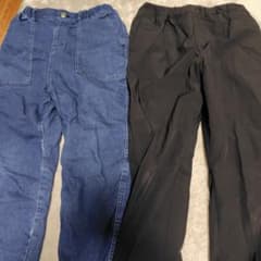 ユニクロ　暖パン　130　2枚セットのサムネイル