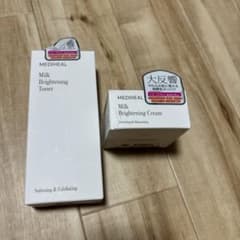 【MEDIHEAL】【新品•未使用】ミルクブライトニングトナー &クリームのサムネイル