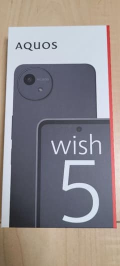 AQUOS wish 5 本体　docomo　SH-52F スミ(ブラック)のサムネイル