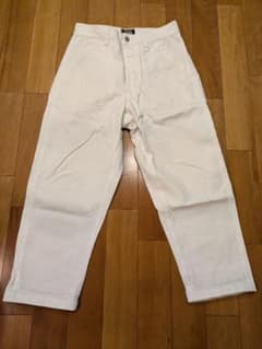 ナイジェルケーボン　ベイカーパンツ　ヘリンボーン　ホワイト　32 ナイジェルケーボン ベイカーパンツ ヘリンボーン ホワイト 32 - メルカリ