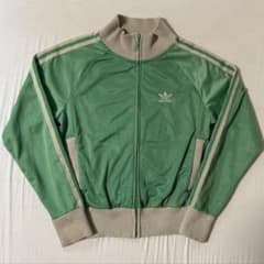 希少　00s adidas トラックジャケット　グリーン　レアカラー　小松菜奈 希少 00s adidas トラックジャケット グリーン レアカラー 小松菜奈