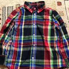 ラルフローレン チェックシャツ115センチのサムネイル