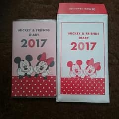 スケジュール帳 ディズニー 2017年のサムネイル