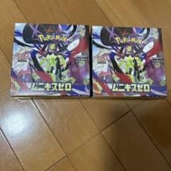 ポケモンカードゲーム ムニキスゼロ シュリンク付 2BOX - メルカリ