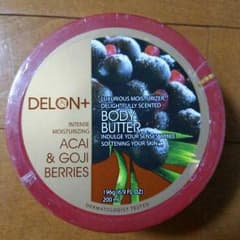 (新品、未開封)DELON ボディーバター、アサイー＆クコのサムネイル