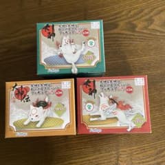 未使用】大神&大神伝 ぬーどるストッパーフィギュア ぷち 3種セット 