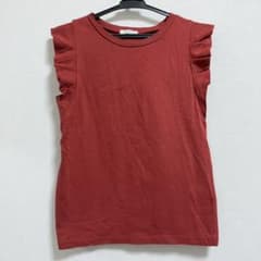 【URBAN RESEARCH】袖フリル ノースリーブ カットソーのサムネイル