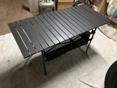 アウトドア ロールテーブル 折りたたみ テーブル キャンプ bbqのサムネイル