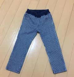 キッズ ベビー ストライプデニム 90㎝のサムネイル
