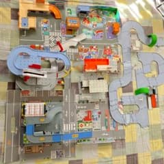 トミカタウン にぎやかサウンドタウン 立体マップ バスタウン 道路 エネオス m13181065257_1.jpg?1759974797