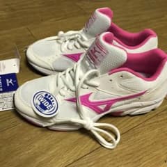 アシックス ランニングシューズ スニーカー　ピンク　25cmのサムネイル