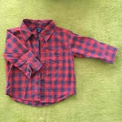 babyGAP  チェックシャツ  サイズ80のサムネイル