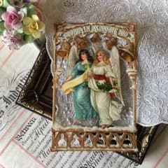 ★ご予約品★1880年代 西欧アンティークChromos Decoupisのサムネイル