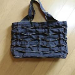ハンドメイド　畳の縁手提げのサムネイル