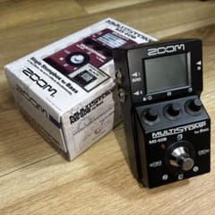 ZOOM MS-60B Black 【限定カラー】 ベースマルチエフェクター - メルカリ