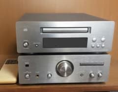 DENON CDプレーヤー・アンプセット(リモコン付 ) DENON CDプレーヤー・アンプセット(リモコン付 ) - メルカリ